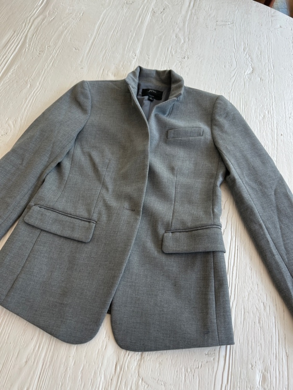 J. Crew Gray Women's Tailored Blazer